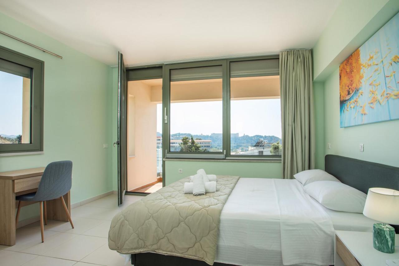 Eden Sunflower - Luxurious Apartment With Sea View Rhodes City Exteriör bild